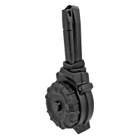 ProMag Magazine, 9MM, 50 Round Drum, Fits SD9 & SD9VE, Polymer, Black DRM-A57