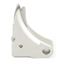 Lone Wolf Distributors Trigger Shoe, In-gun Adjustability, 6061 Billet Aluminum, One Screw Assembly, Silver LWD-UAT-A-Sil