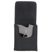 Bulldog Cases Cell Phone Belt Holster, Black, Nylon, Side Medium, Fits compact 9mm automatics (Ruger LC-9) BD849