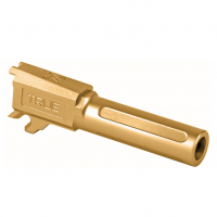 TRUE PRECISION 9mm Non-Threaded Gold TiN Barrel For Sig P365 (TP-P365B-XG)