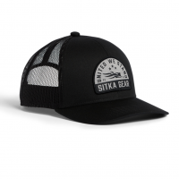 SITKA United Mid Pro Sitka Black OSFA Trucker Cap (20263-BK-OSFA)