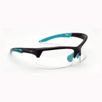 WALKER'S GAME EAR Sport Clear Lens/Teal Frame Shooting Glasses (GWP-TLSGL-CLR)