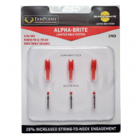 TENPOINT Alpha-Brite Red 3-Pack Lighted Nock System (HEA-358R.3)
