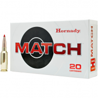 HORNADY Match 6mm ARC 108gr Extremely Low Drag-Match 20 Bx/10 Cs Ammo (81608)