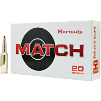 HORNADY Match 6mm ARC 108gr Extremely Low Drag-Match 20rd Box Ammo (81608)