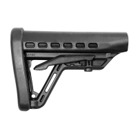 PROMAG Archangel Low-Profile AR-15 Fits Commercial Tube Black Polymer Buttstock (AA125)