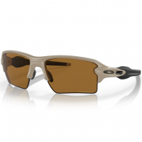 OAKLEY SI Flak 2.0 XL Desert Tan/Bronze Polarized Sunglasses (OO9188-38)