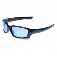 OAKLEY Straightlink Polished Black With Sapphire Iridium Sunglasses (OO9331-04)