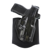 GALCO Ankle Glove Black Right Hand Ankle Holster For Sig Sauer 365XL (AG870RB)