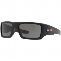 OAKLEY SI Det Cord Matte Black/USA Flag Sunglasses (OO9253-11)