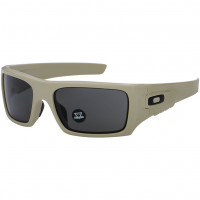 OAKLEY SI Ball Det Cord Desert Tan/Gray Z87 Sunglasses (OO9253-1661)
