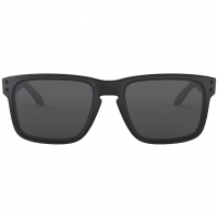 OAKLEY Holbrook Matte Black Flag Icon/Gray Sunglasses (OO9102-E655)