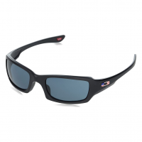 OAKLEY SI Fives Squared Matte Black USA Flag With Prizm Gray Sunglasses (OO9238-3554)