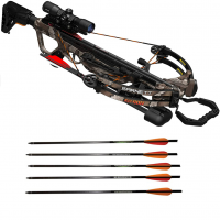 BARNETT CROSSBOWS Explorer XP 400 Crossbow Package with Headhunter 20in Arrows (16075)