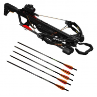 BARNETT CROSSBOWS Explorer XP 370 Crossbow Package with Headhunter 20in Arrows (16075)