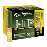 REMINGTON High Terminal Performance 45 Auto 185Gr Jacketed Hollow Point 20rd 20 Ct Box Handgun Ammo (21453)