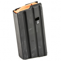 Ammunition Storage Components Magazine, 223 Rem, Fits AR-15, 20 Round Body, 10 Round Capacity, Stainless, Black, Black Follower 223-20RD-SS