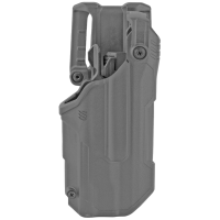 BLACKHAWK T-Series L3D, Duty Holster, Right Hand, Black Finish, Fits Glock 17/22/31 With TLR1/TLR2 44N600BKR