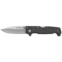 Cold Steel SR1 Lite, Folding Knife, 8Cr13MoV Steel, Plain Edge, 3.5" Blade CS-62K1