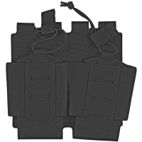 BLACKHAWK Foundation, Double AR-10 Magazine Pouch, Nylon, Black 37FS44BK
