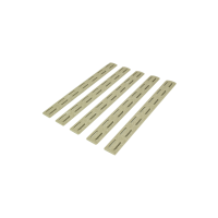 Bravo Company MCMR Rail Panel Kit, M-LOK Compatible, 5.5", 5 pack, Flat Dark Earth BCM-MCMR-RP-FDE-5