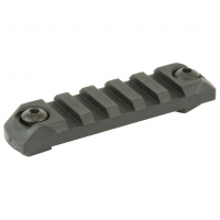 Bravo Company 3" Polymer Picatinny Rail Section, MLOK Compatible, Black BCM-MCMR-1913-N3-BLK