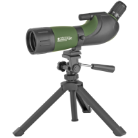 Konus KonuSpot-65, Spotting Scope, 15-45X65, 31.7oz, Green/Black Color, Includes Tripod, Storage Case, Smart Phone Adapter, Photo Adapter Tube 7128