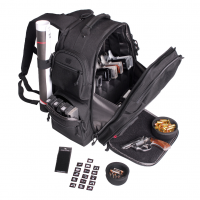 GPS Executive, Backpack, Black, Soft GPS-1812BPB