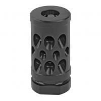 Hiperfire Hipercomp Gen2, 9MM, Black, Threaded 1/2-28, Includes Crush Washer HPC9MMG2