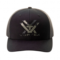 VORTEX Men's Camo Punch Black Cap (221-16-BLK)