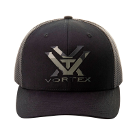 VORTEX Men's Camo Punch Black Cap (221-16-BLK)