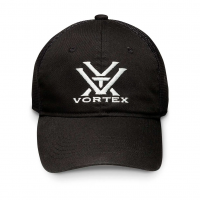 VORTEX Men's Core Logo Black Cap (221-12-BLK)