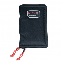 GPS Pistol Sleeve, Black, Soft, Medium GPS-865PS