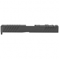 Grey Ghost Precision Stripped Slide, For Glock 17 Gen 3, Black Nitride Finish GGP-17-3-OC-V3