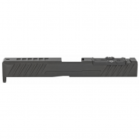 Grey Ghost Precision Stripped Slide, For Glock 17 Gen 4, Black Nitride Finish GGP-17-4-OC-V3