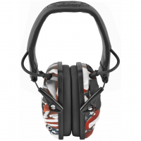 Howard Leight Impact Sport, Electronic Earmuff, Folding, One Nation One Flag Finish R-02530