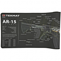 TekMat AR-15 Cutaway Ultra Ultra Premium Gun Cleaning Mat, Includes Small Microfiber TekTowel, Packed In Tube TEK-R44-AR15-CA