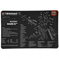 TekMat Ruger Mark IV Pistol Mat, 11"x17", Black, Includes Small Microfiber TekTowel, Packed In Tube TEK-R17-RUGERMK4