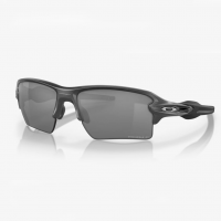 OAKLEY Flak 2.0 XL Steel Frame/Prizm Black Polarized Lenses Sunglasses (9188F859)