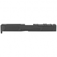 Grey Ghost Precision Stripped Slide, For Glock 17 Gen 3, Black Nitride Finish GGP-17-3-OC-V4