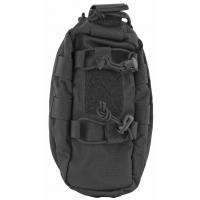 Grey Ghost Gear Slim Medical Pouch, Black, 500D Cordura Nylon, 5"x4"x2.5" 4002-2