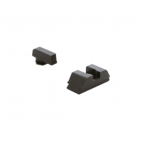 AmeriGlo Defoor, Sight, Fits Glock 42 and 43, Black Serrated Front, Black Rear, Front/Rear GT-532