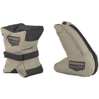 Birchwood Casey Tactical Gun Rest, Specifically Designed for Tactical Rifles, Heavy Duty Ballistic Nylon Fabric Holds Up to Rough Edge Pic Rail Handguards, Rear Bag Can Be Used Two Different Directions BC-SRB-CMBO