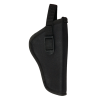 Bulldog Cases Deluxe Hip Holster, Fits Medium Auto Handgun With 2-4" Barrel, Right Hand, Black DLX-7