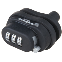 Bulldog Cases Trigger, Gun Lock, Black, Combination Lock, California Approved BD8000