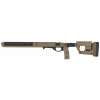 Magpul Industries Pro 700L Chassis Folding Stock, Fits Remington 700 Long Action, Fits Most Long Action AICS Pattern Magazines, Fully Adjustable/Ambidextrous, Push Button Folding, Billet Aluminum/Magpul Polymer Material, Flat Dark Earth MAG1002-FDE