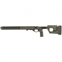 Magpul Industries Pro 700L Fixed Chassis, Fits Remington 700 Long Action, Fits Most Long Action AICS Pattern Magazines, Ambidextrous, Billet Aluminum/Magpul Polymer Material, OD Green MAG1003-ODG