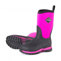 MUCK BOOT COMPANY Kids Rugged II Pink/Black Boot (RG2-400-PNC)
