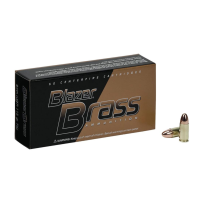 CCI Blazer Brass 115Gr FMJ 100rd Box Ammo (51991BB)