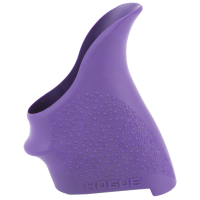 Hogue HandALL Beavertail Grip, Fits Glock 42/43, Rubber, Finger Grooves, Purple 18206
